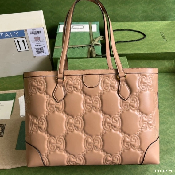 Firstbag ru tote matelassé GUCCI medium leather GG 0726